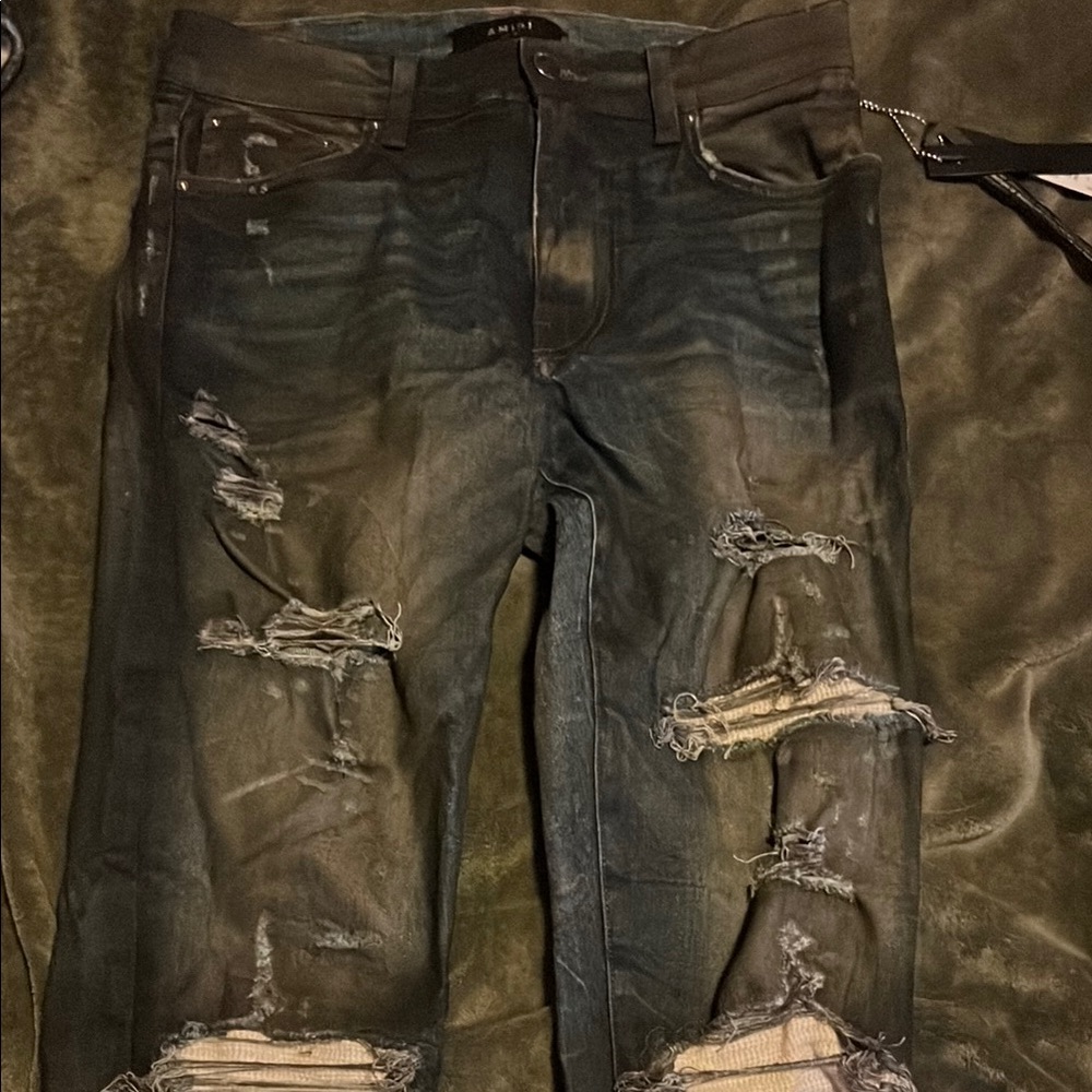 Amiri cashmere MX1 jeans brand new
